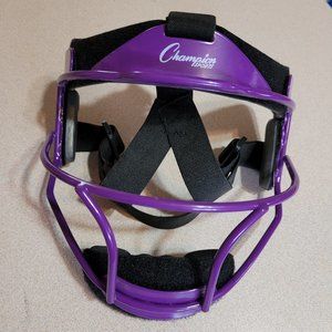 Softball face guard